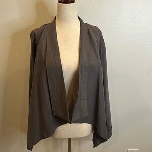 EILEEN FISHER OPEN CARDIGAN JACKET